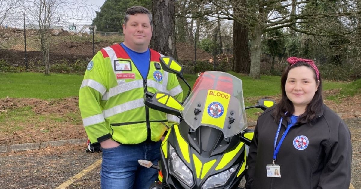 Every step will keep the blood bikes on the road – Devon Freewheelers volunteers announce 21-mile Plymouth fundraising trail walk