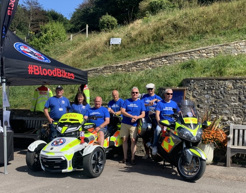 ‘Devon Freewheelers provides a necessary service to the local community’ – Buffs at Beer name the Devon Blood Bikes as its charity of the year